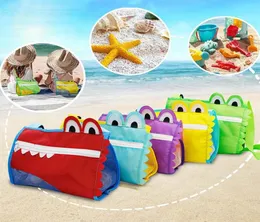 2320cm Children Crocodile Beach Shell Bag Large Capacity Bags Threedimensional Shells Handlebag Kids Seashell Mesh Bag C05038551339