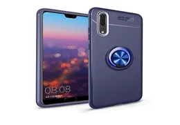 Magnet Ring Stand Telefonfodral för Huawei P20 Pro Lite P10 Nova 3i Honor Play 8x Note 10 P9 Full Cover Case3711514