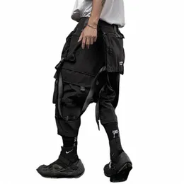 11 Bybb's Dark Ribbs Multi Multi Procts Pants Men Hip Hop Streetwear Tectical Functi brourouswer techwear harajuku joggers men c6hm#