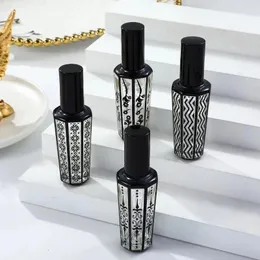 Garrafas de armazenamento 15ml spray amostra de ouro recipientes vazios viagem portátil garrafa de perfume de vidro atomizador elegante álcool ultra névoa pulverizador