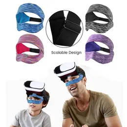 For Vision Pro Accessories VR Eye Mask Cover Adjustable Breathable Sweat Band Virtual Reality Headset for Meta Quest 3 Pico 4