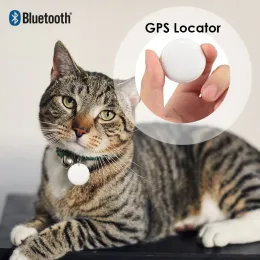 Rastreadores Encontre Minha Etiqueta GPS para cães/gatos Posicionamento Global Dispositivo Antiperda Inteligente IOS Android Posicionamento Global Universal Rastreador de Animais de Estimação