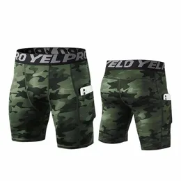 2023 camoue Compri Shorts Men Sportswear Training Tights Gym Fitn Leggings Sport Bottoms Running Shorts Men F029#