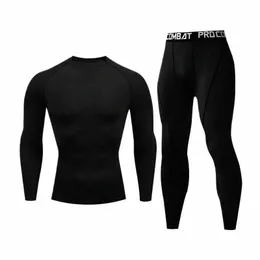 Новый спортивный костюм мужской бег compri Sets Тяжелые тренировочные дышащие баскетбол Rguard Truckite Man 2 Piece Set Одежда X1XL#
