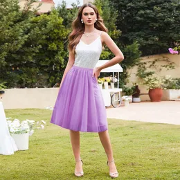 26 Farben Misshow Kurzer, bauschiger, weicher Tüllrock, elastisches Mini-Tutu-Kleid, Unterrock, Petticoat für Party, Tanz, Ballett, Kostüm