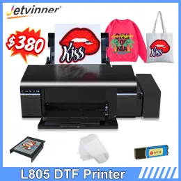 Mouse Dtf Stampante per Epson L805 Dtf Tshirt Stampa Hine Stampante per pellicole a trasferimento diretto per tessuto Felpe con cappuccio Scarpe A4 Stampante Dtf