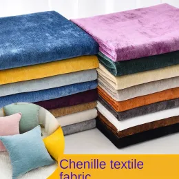 Fabric Thicken Chenille Fabric Anticat Scratch Antiwrinkle Wearresistant for Sofa Cover Curtain Tablecloth Sewing Cloth 50x150cm