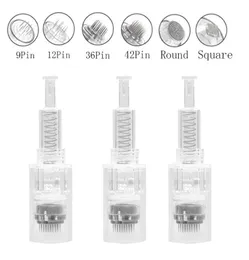 문신 니들 1050100pcs 마이크로 니드 펜 스크류 바늘 카트리지 36pin microneedle electric pentattoo8678070