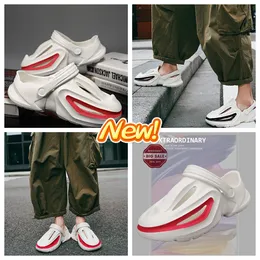 Gai Shark فاتورة ناعمة Soled Beach Shoes Men's Men's Summer Summer Shoes Treadable Sandals Men Rubber Factory Cheap Beach Outdoor Holed Wightweight Garge Eva