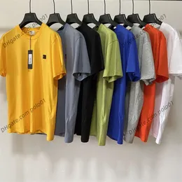 Erkek Gömlek Tasarımcı Tişört Büyük boyutlu tişörtler rahat spor gömlek gevşek açık cp polo gömlek