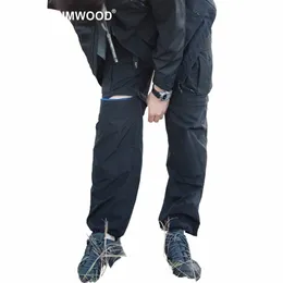 Simwood 2024 Summer Spring New Loose Cvertible Hiking Pants Zip Off Quick Lightweight Safari Cargo Pants Outdoor Shorts S5xn#