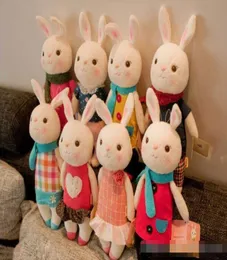 Wholetiramisu Plush Toys Metoo Doll Kids Gifts 8 Style35cm Bunny fylld Animal Lamytoy med presentförpackning Birthday Presents4189881