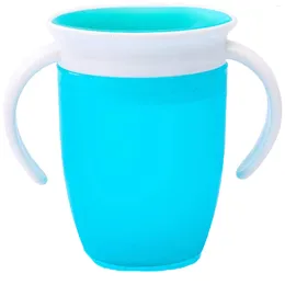 Tumblers Handle Handmade 360 ° Degree Children's Drinking Cup Learning To Drink Baby Choking Water Bottle Tumbler Tools