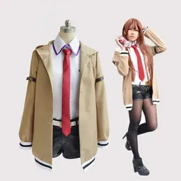 Cosplay Anime-Kostüme CosZtkhp Steins Gate Rollenspiel Japanische Anime-Rollenspielproduktion Kurisu Rollenspieljacke Anzug DamenbekleidungC24321