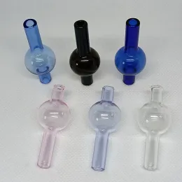 Insert Ball OD 20mm Glass Spinning Carb Cap Smoking Universal Colorful Bubble Dome For Quartz Banger Oil Dab Rigs Nails Water Pipe 11 LL