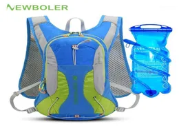 Sacos ao ar livre 15L Sport Bag Sports Backpack Mulheres Homens Hidratação Colete Pacote para Correr Ciclismo Caminhadas 400ML2L Water7241537