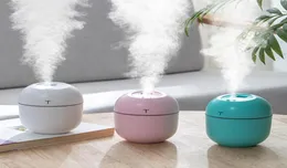 Cheap Cartoon USB Air Humidifier Ultrasonic Car Humidifiers Mist Maker with LED Lights Mini Office Desktop Air Purifier 220ml14063721