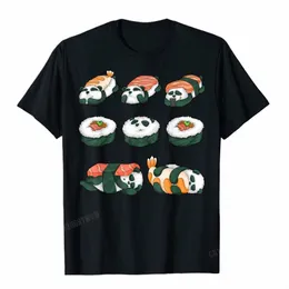 Panda Sushi Hug Shirt Cute Animal Maki Lover Funny Food Men Cott Мужские топы Рубашки Street Top Футболки Fitn Tight Последние b3EL #