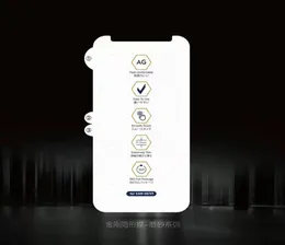 Matte soft hydrożelowy ochron ekranu folii dla iPhone'a 13 12 Mini 11 Pro Max XS XR 8 7 6s plus brak pakietu4229863