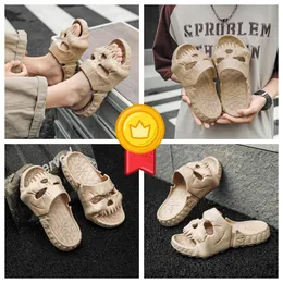 GAI shoes cotton feel thick soled sandals men's breathability cool fashionable skeleton Skull Head designer Personalized bigsize Punk ventilate cool boy