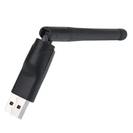 150Mbps MT7601 MINI USB WiFi Adaptör 2.4GHz Kablosuz Ağ Kartı 802.11 B /G /N WiFi Alıcı Set Üst Kutusu için LAN Dongle RTL8188 For 2.4GHz Kablosuz Ağ Kartı