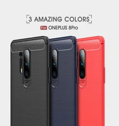 Мягкий гибкий корпус с матовым углеродным волокном для OnePlus 8 Pro One Plus Nord N100 N10 8T 7T Pro 7 6t 6 5T 53938441