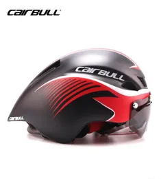 Cairbull Mtb Road Cycling Helmet Goggles自転車統合されたエアロダイナミックスポーツバイクヘルメットトライアスロンとレンズSunvisor6470594