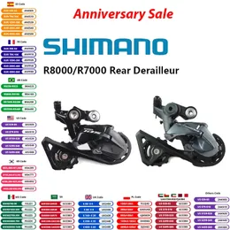 Shimano 105 R7000 Ultegra R8000 Rear Derailleur 11 Speed For Road Bike 11s Bicycle SS Short Cage GS Medium Accessories 240318