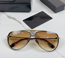 Ein zehnte zwei Top -Original -Hochqualitäts -Sonnenbrillen für Männer berühmte modische klassische Retro Luxury Brand Eyeglass Fashion8422563