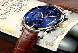 Nibosi 2022new Watch Men Sport Quartz Clock Mens Watches Top Marn