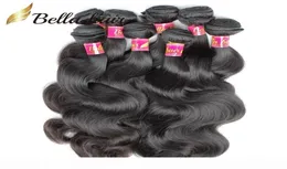 Смешанная длина 830 Virgin Перуанские человеческие волосы Плетение 4 шт. В партии Объемные волны Наращивание волос Bella Hair Bundles1480689