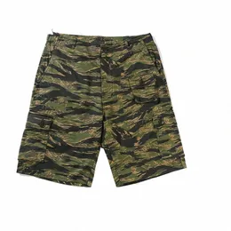 Новые Tiger Camoue Tactical Shorts Мужчины с несколькими карманами военные повседневные спортивные шорты армия джунгли на открытом воздухе Pantales Cortos S4KE#