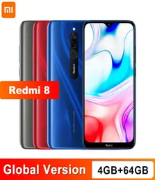 글로벌 버전 Xiaomi Redmi 8 4 GB 64 GB Octacore Snapdragon 439 프로세서 12 MP 듀얼 카메라 휴대 전화 5000 MAH1325795