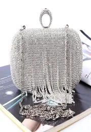 Factory directRetaillWhole handmade unique crystal evening bagclutch with satinPU for weddingbanquetpartypormmore colo8287103