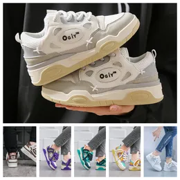 Designer sapato moda tênis preto branco homens mulheres sapatos casuais gai tamanho 35-45 sapatos plataforma unissex