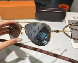 Tasarımcı Erkekler Pilot Güneş Gözlüğü Kadın Tam Çerçeve Klasik Harfler Desen Oval Moda Güneş Gözlükleri Lüks UV400 Sürüş Goggle5441656