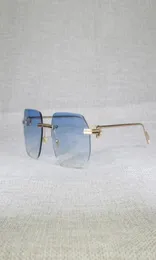 01 Óculos de sol quadrados sem aro vintage masculino oculos novo formato de lente sombra armação de metal óculos transparentes para leitura gafas mulheres ao ar livre 1132639911