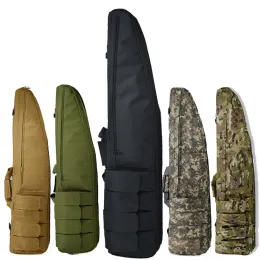 Bolsas de 98cm /118cm Rifle Tactical Backpack ao ar livre caça a caça de tiro com bolsa de ombro com proteção contra proteção