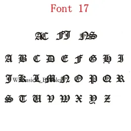 روابط الكفة المخصصة أزرار أكمام مخصصة الأحرف الأولى من الأحرف 13 رسالة