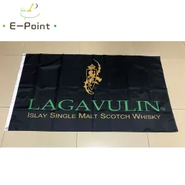 Acessórios Escócia Lagavulin Bandeira do Uísque 2 pés * 3 pés (60 * 90 cm) 3 pés * 5 pés (90 * 150 cm) Tamanho Decorações de Natal para Bandeira de Casa