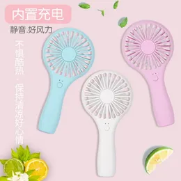 Makeup tools lash fan Lollipop mini handheld fan Outdoor portable USB charging with ultra quiet and strong wind power