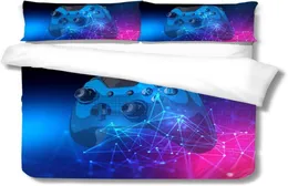 침구 세트 3D 세트 Xbox 게임 핸들 인쇄 이불 커버 킹 퀸 사이즈 아이 키즈 아이 침실 장식 홈 섬유 6268462