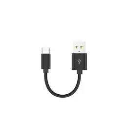 Yeni 2024 10cm USB Tip C Kısa Kablo Samsung Galaxy S9 Not 8 9 USB 3.0 Tip-C USB C 2A Hızlı Şarj Veri Kablosu Huawei P10 P40 Pro