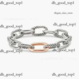 DY DESGINER DAVID YURMA JACHELETS SMYCKELARE MAKLET Enkelt och elegant Populärt vävt Twisted Rope Ring David Armband Högkvalitativt Fashion Luxury Wedding 321