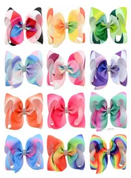 Baby Girls Cute Bows SairPins Big Bowknot Grosgrain Barrette Wstążka Siewica Dzieci Akcesoria do włosów na włosach Clipper dla malucha 6670034