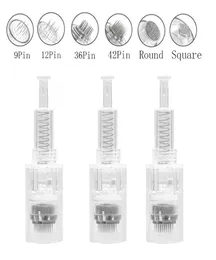 문신 니들 1050100pcs 마이크로 니드 펜 스크류 바늘 카트리지 36pin microneedle electric pentattoo7998019