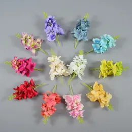 50pcs sztuczny jedwabny hiacynt kwiatowy głowice hiacyntu orientalis na majsterkowanie domowe ogrodowe kwiaty bukiet dekoratiive 240320