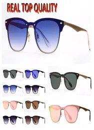 Женские модные солнцезащитные очки мужские солнцезащитные очки Blaze Blaze УФ -защита солнечные очки Des Lunettes de Soleil с пеной Case6931429