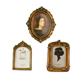 Moldura estilo vintage, moldura de resina, corte clássico, sersies, porta-retrato em relevo, sala de estar, quarto, ornamentos estéticos