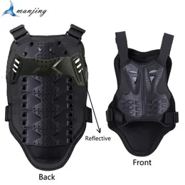 Motorcykelmotocross Vest Protective Gear Armor Riding Sports Protection Dirt Bike ATV Drop Resistant Body Guard Moto Chest Spin 240315